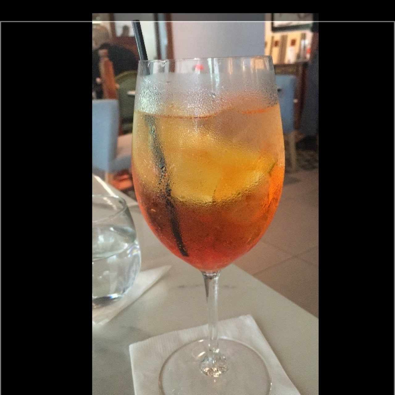 Aperol Splitz Drink