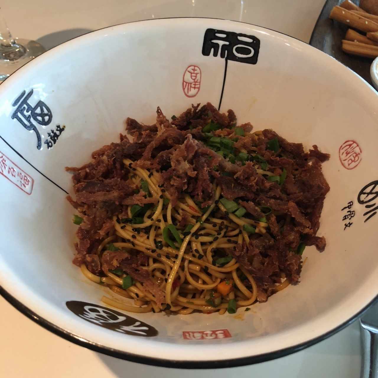 chow mein de pato