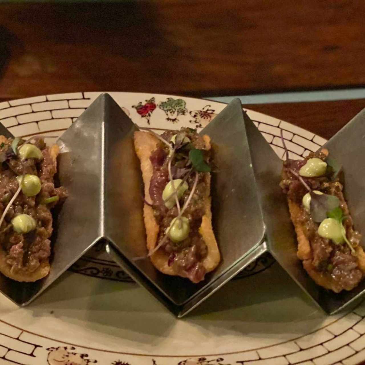 Carimañola Steak Tartar