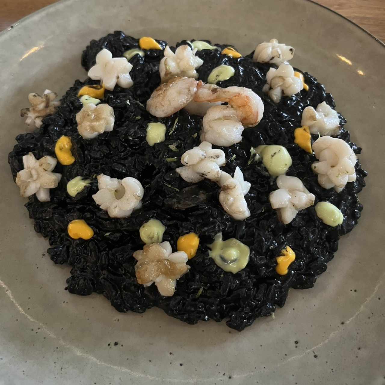 Plato Fuerte - Arroz negro Maito