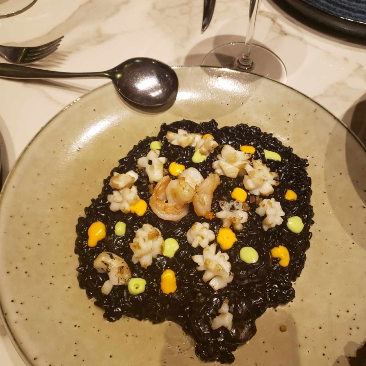 Plato Fuerte - Arroz negro Maito