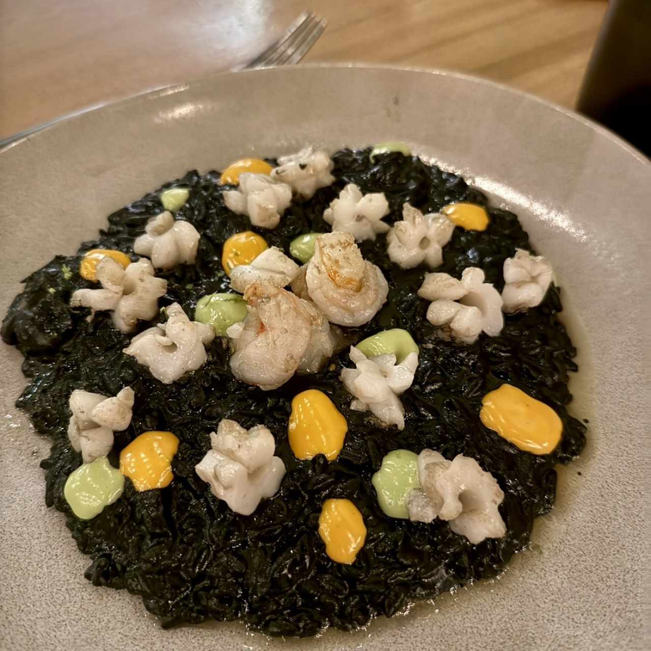 Plato Fuerte - Arroz negro Maito