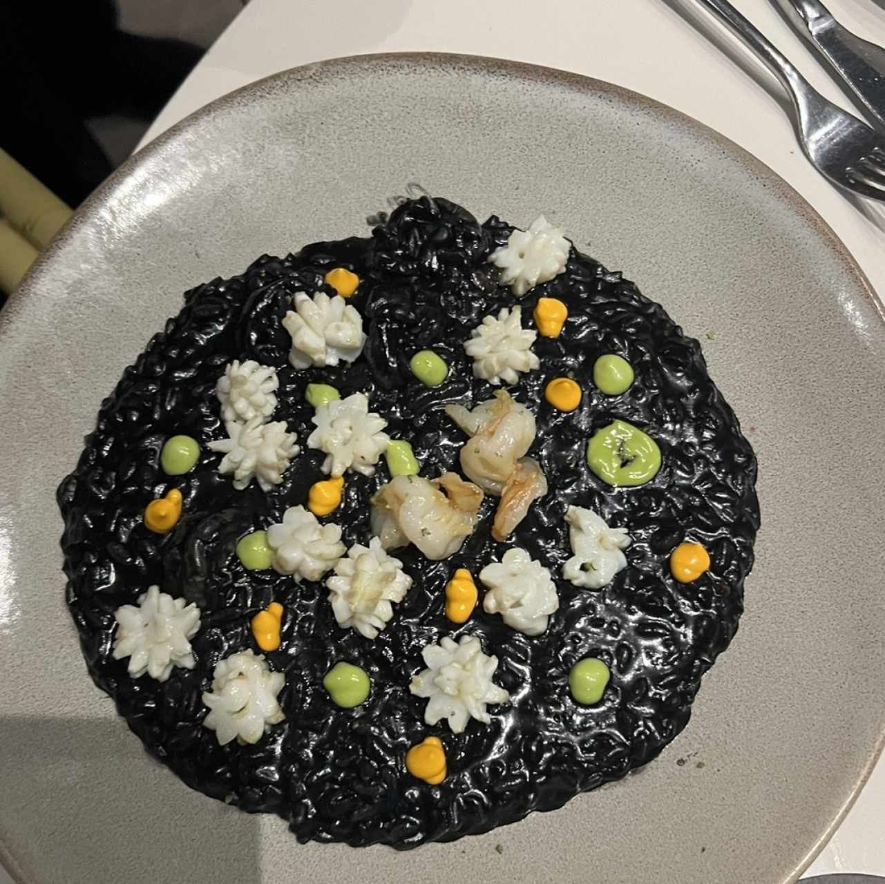 Plato Fuerte - Arroz negro Maito