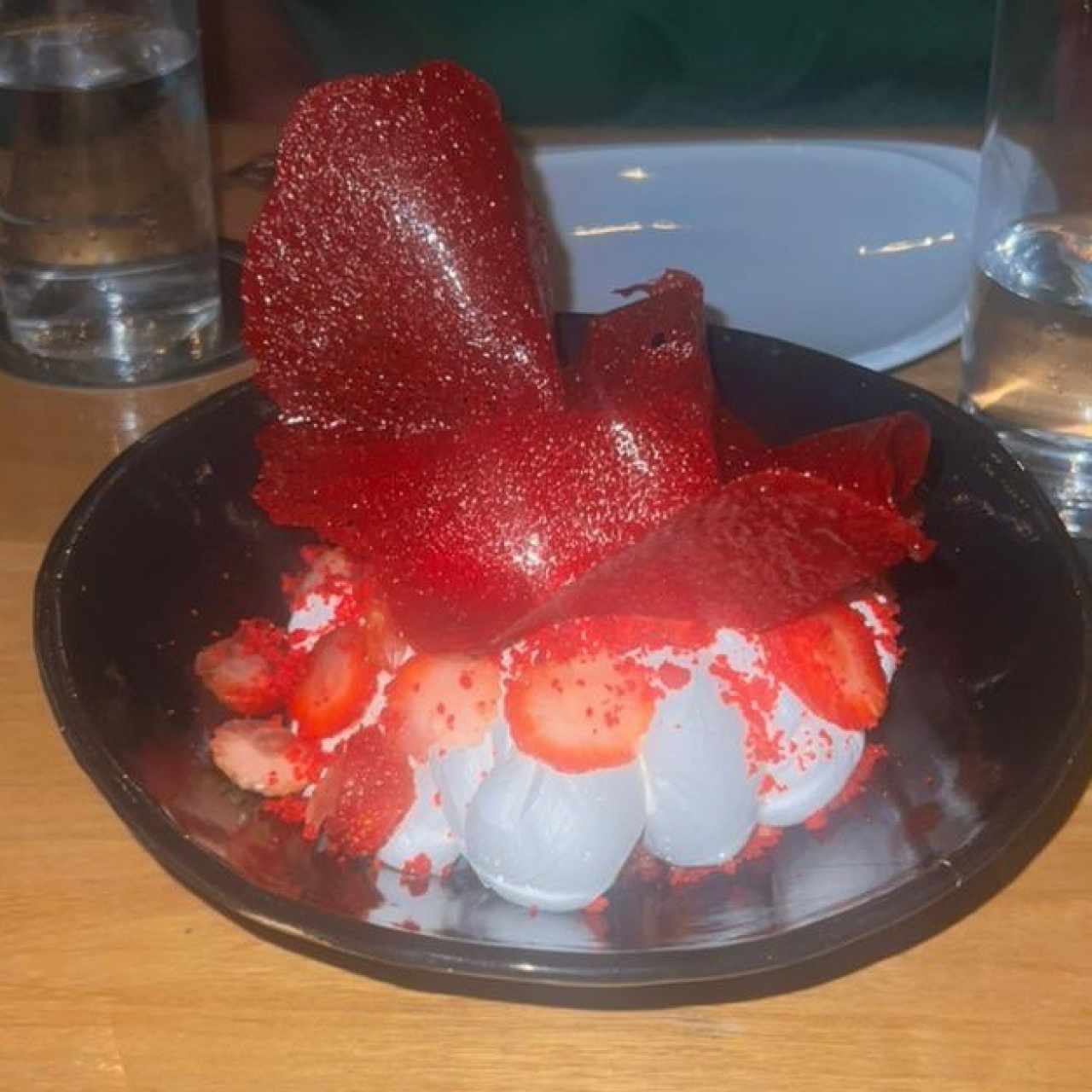 Postres - Fresas con crema
