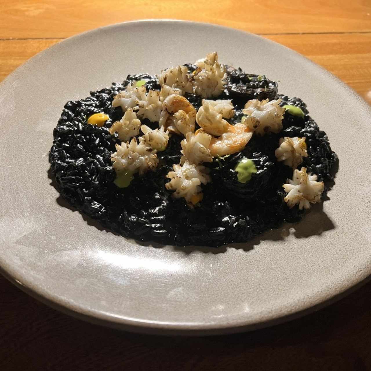 Plato Fuerte - Arroz negro Maito