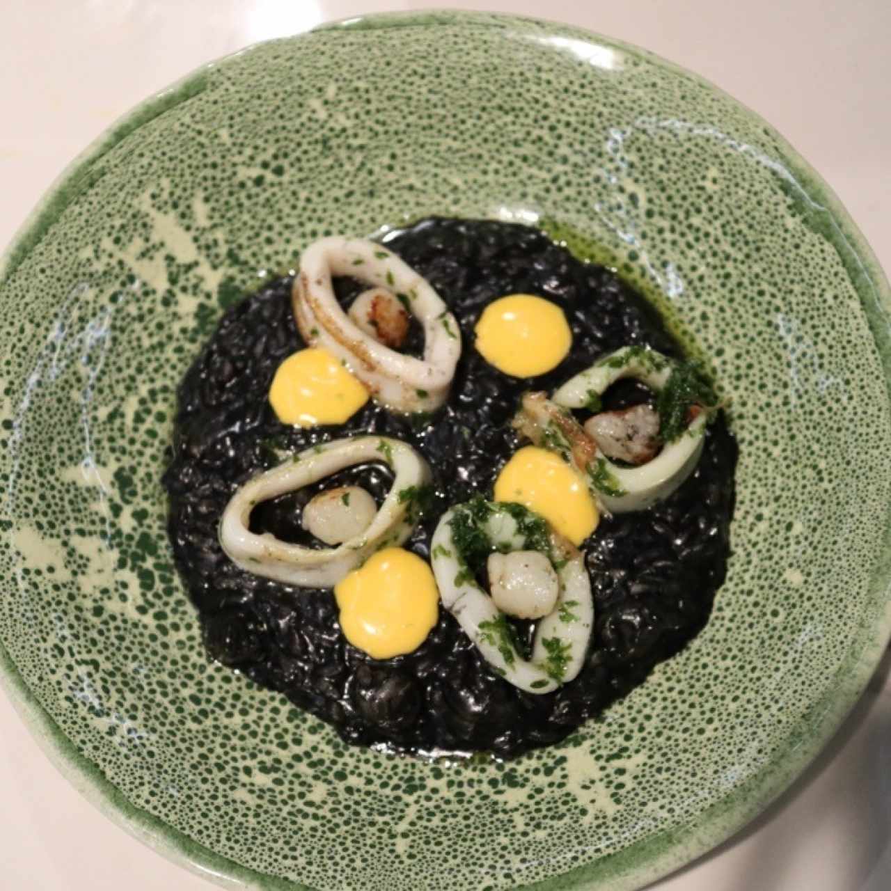 arroz negro con calamares