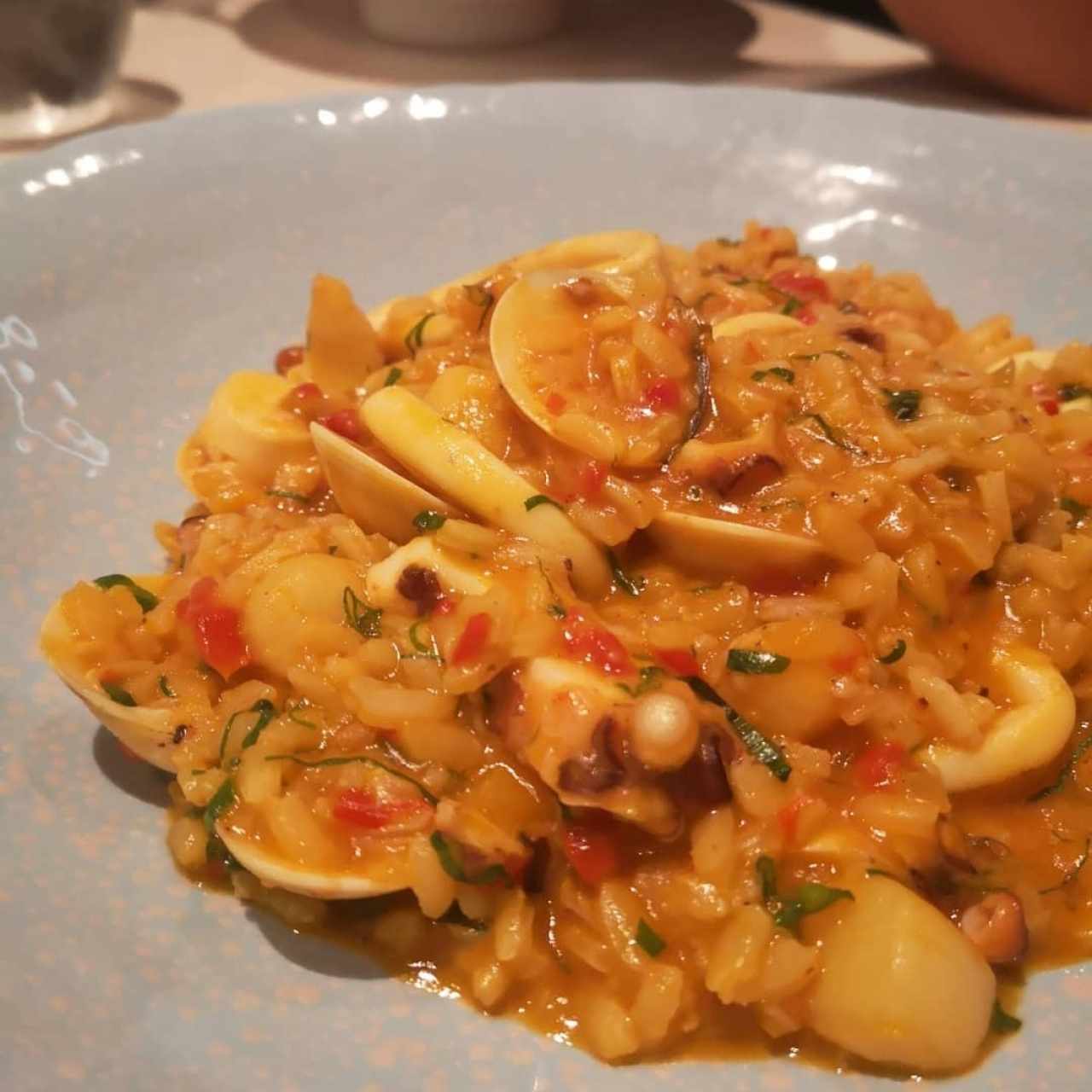 risotto de mariscos