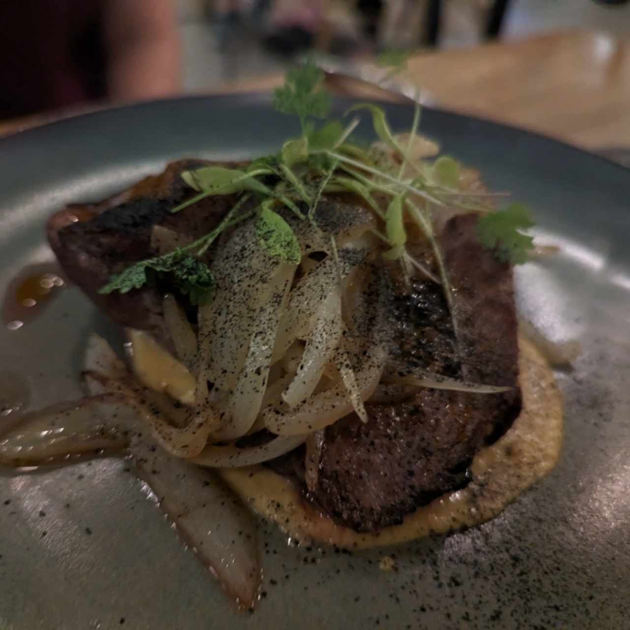 Plato Fuerte - Filete Encebollado