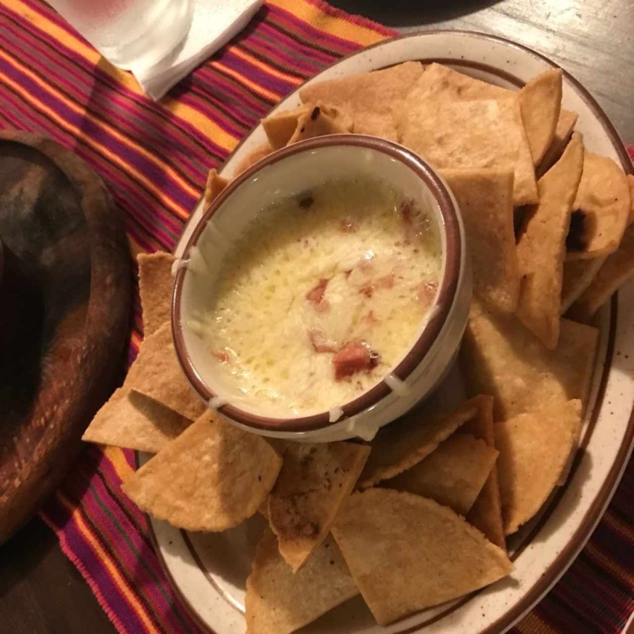 Queso Fundido con chorizo