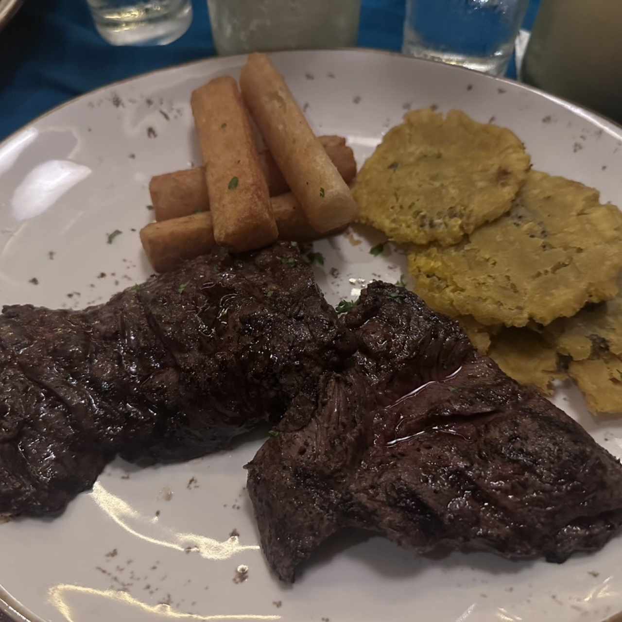 Filete de res y entraña