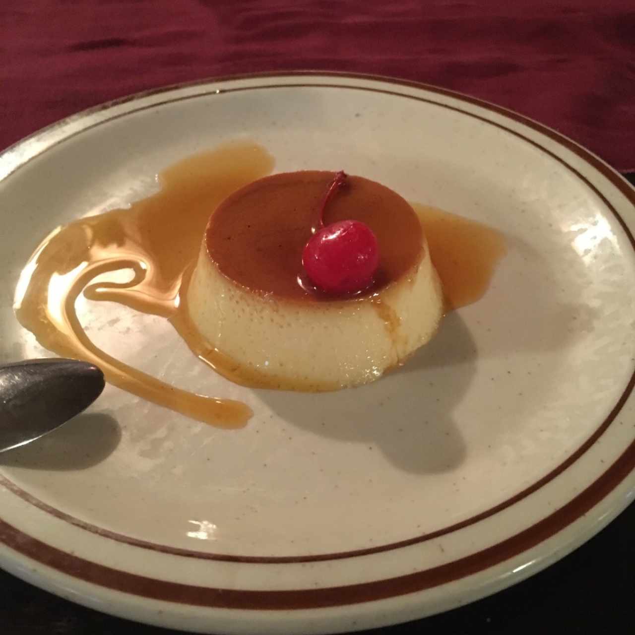 Flan de la casa