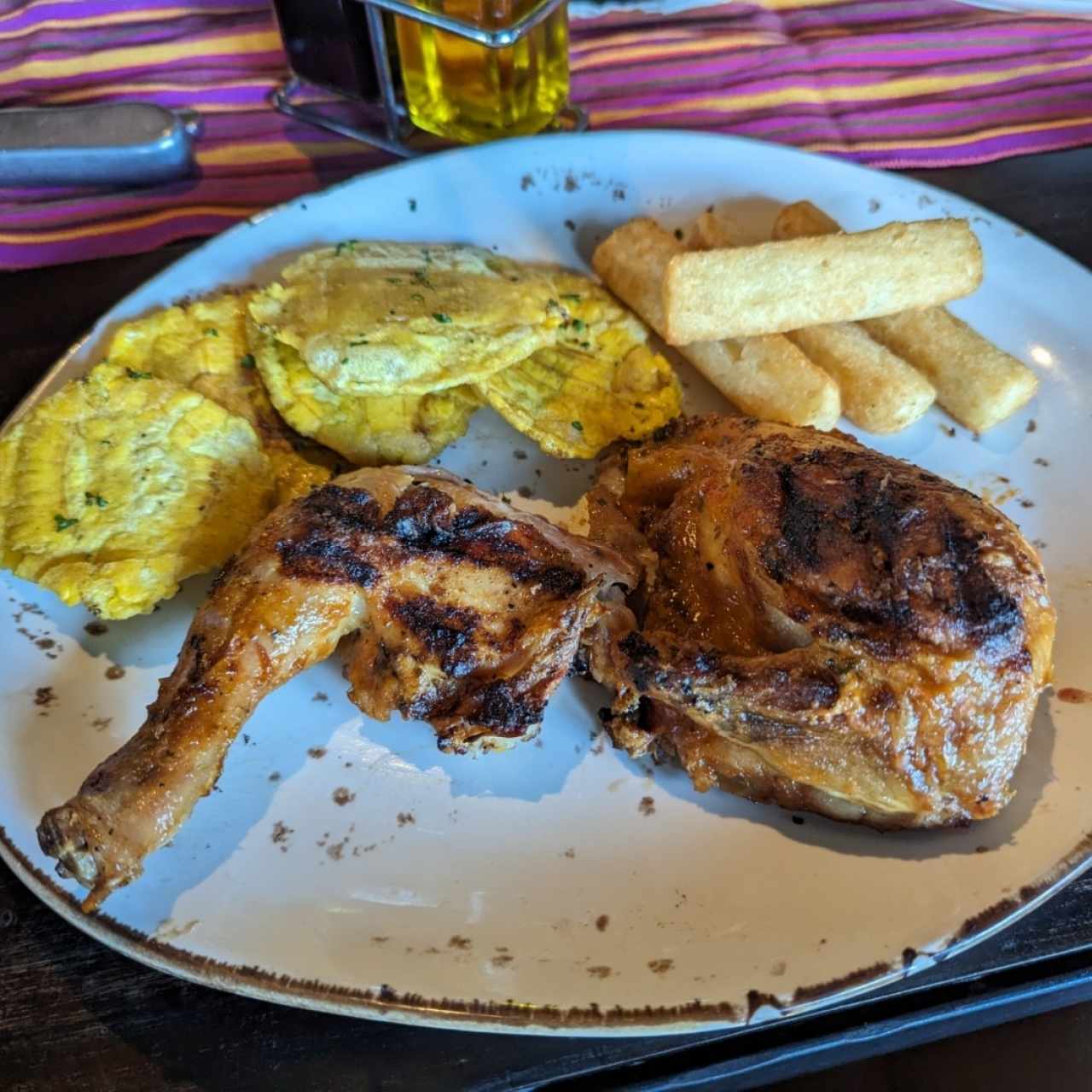 Pollo a las brasas