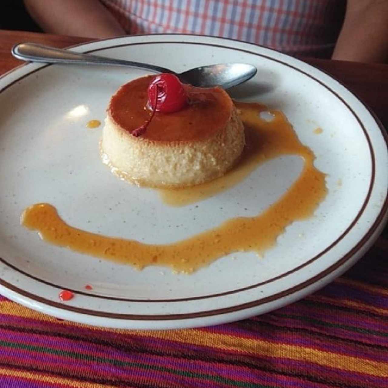 Flan de la casa