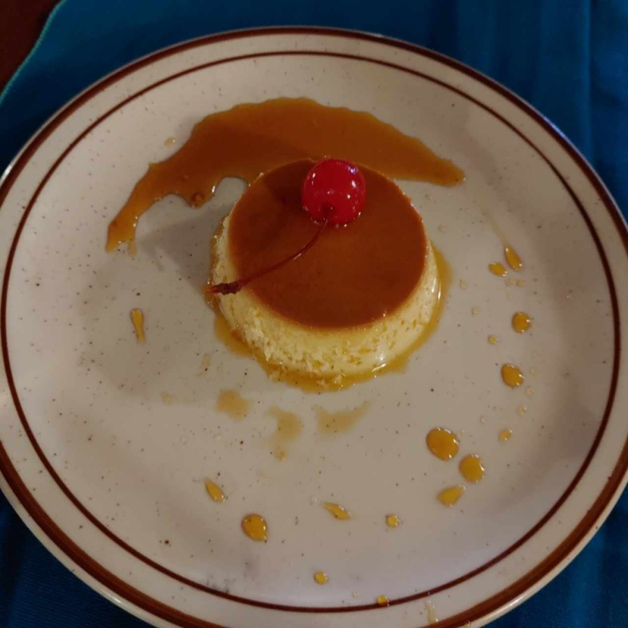 Flan de la casa