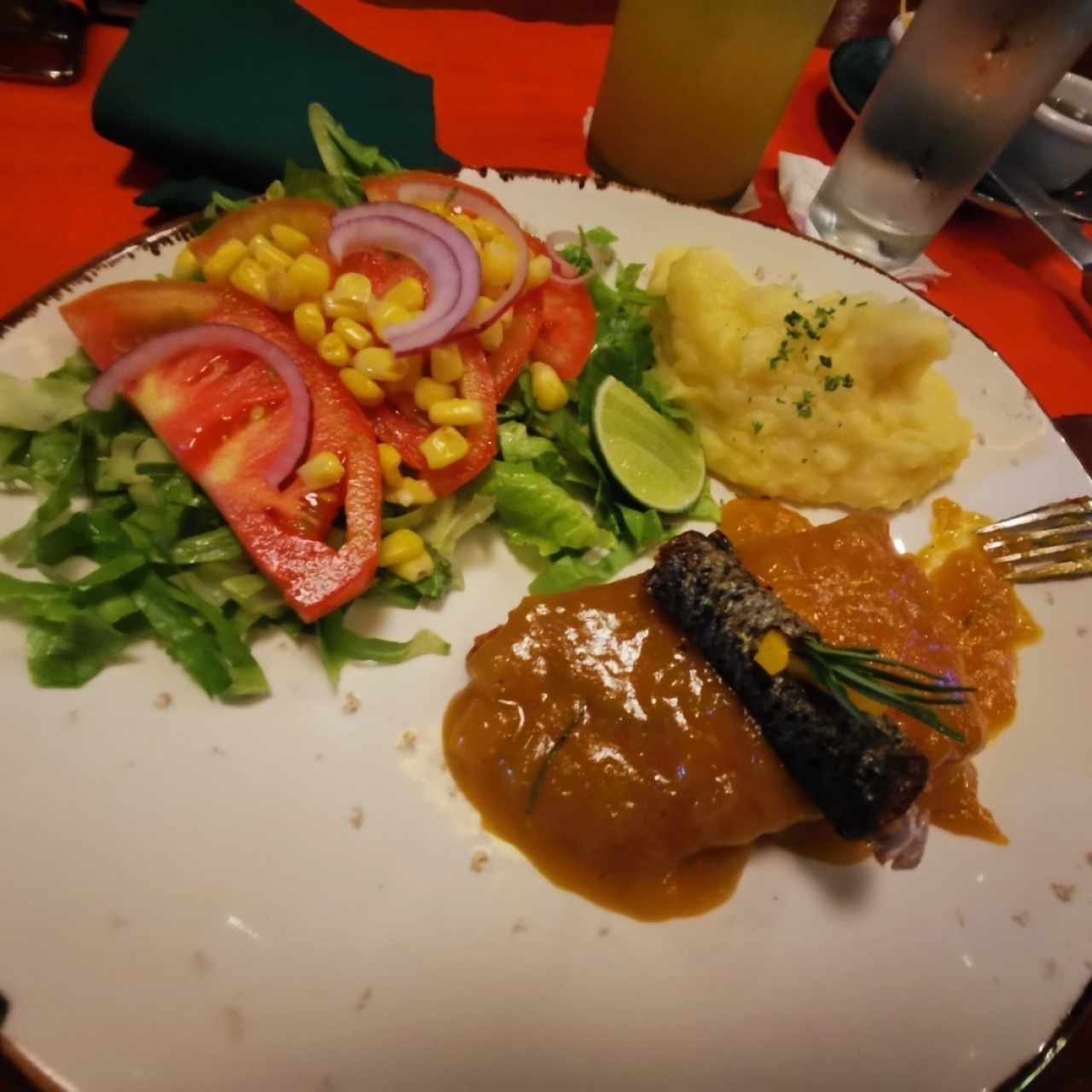 Salmón en Salsa de Maracuyá