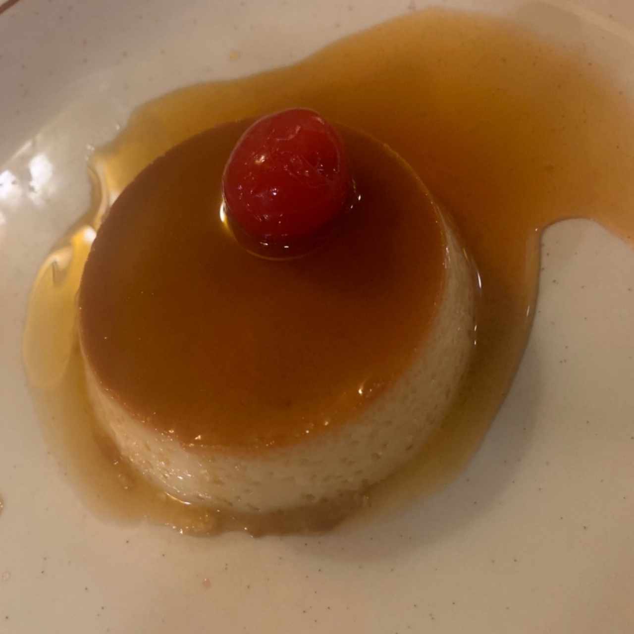 Flan de la casa