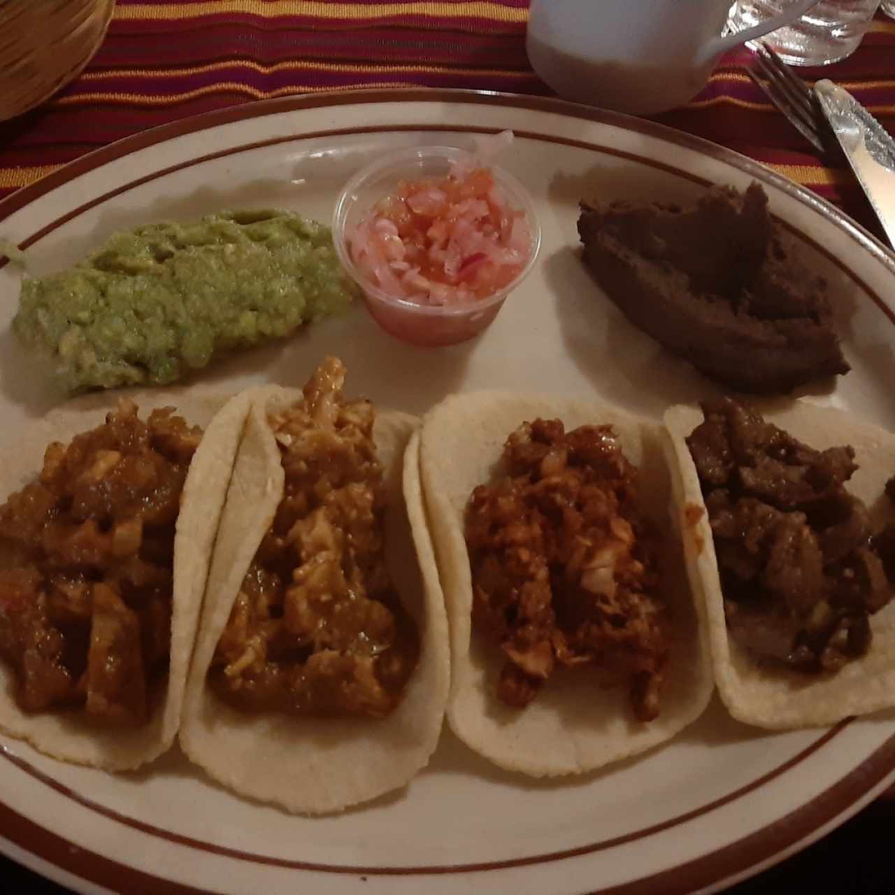 tacos mictos sin queso