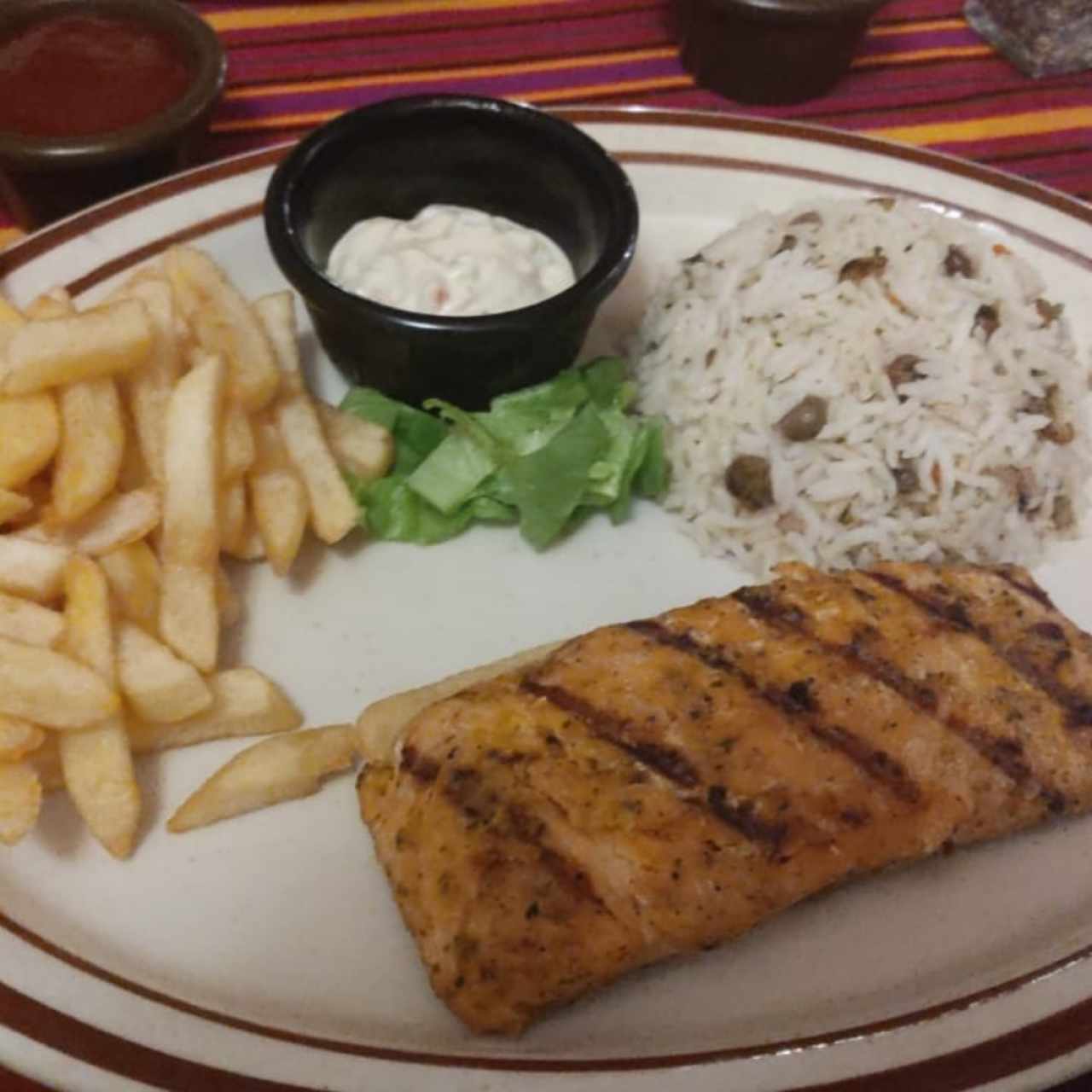 Salmón a la parrilla