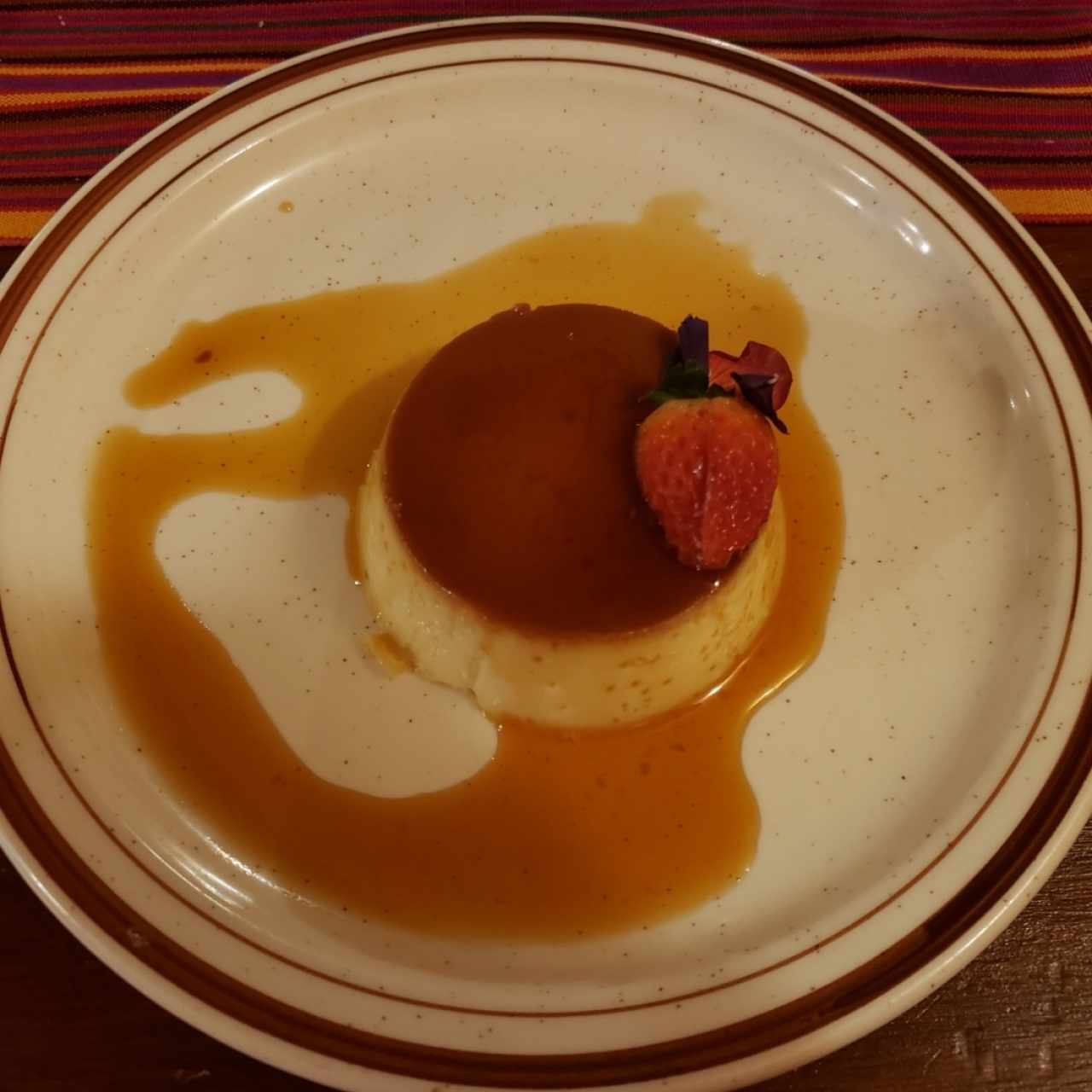 flan de la casa