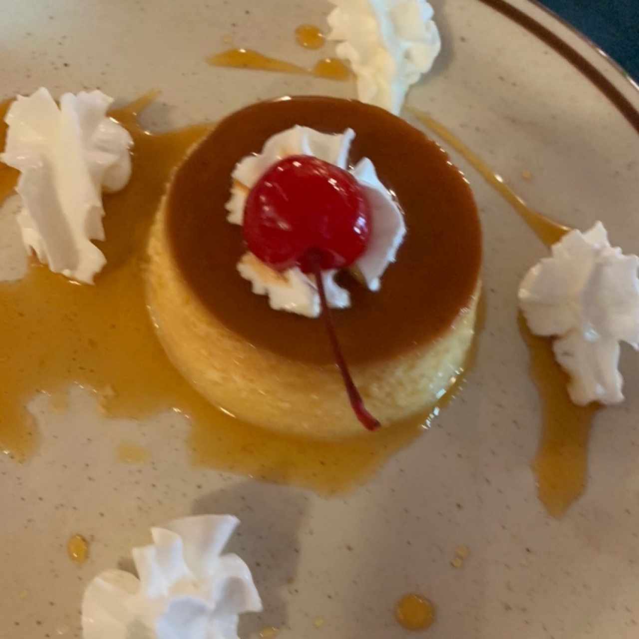 Flan de la casa