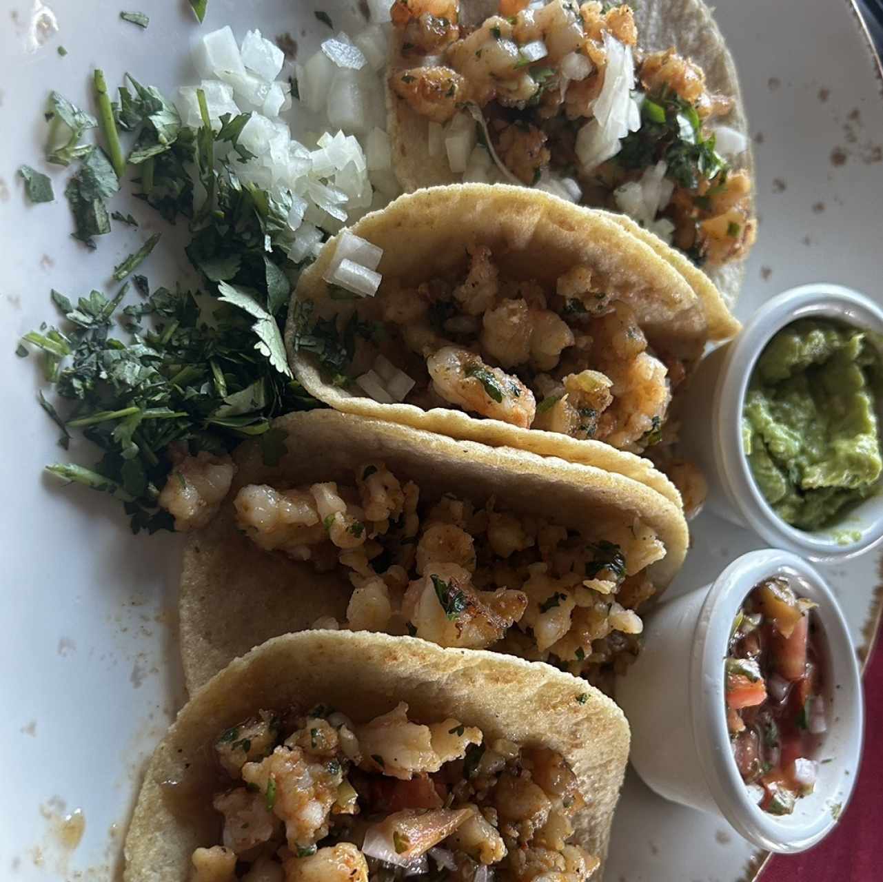 Tacos de camarón