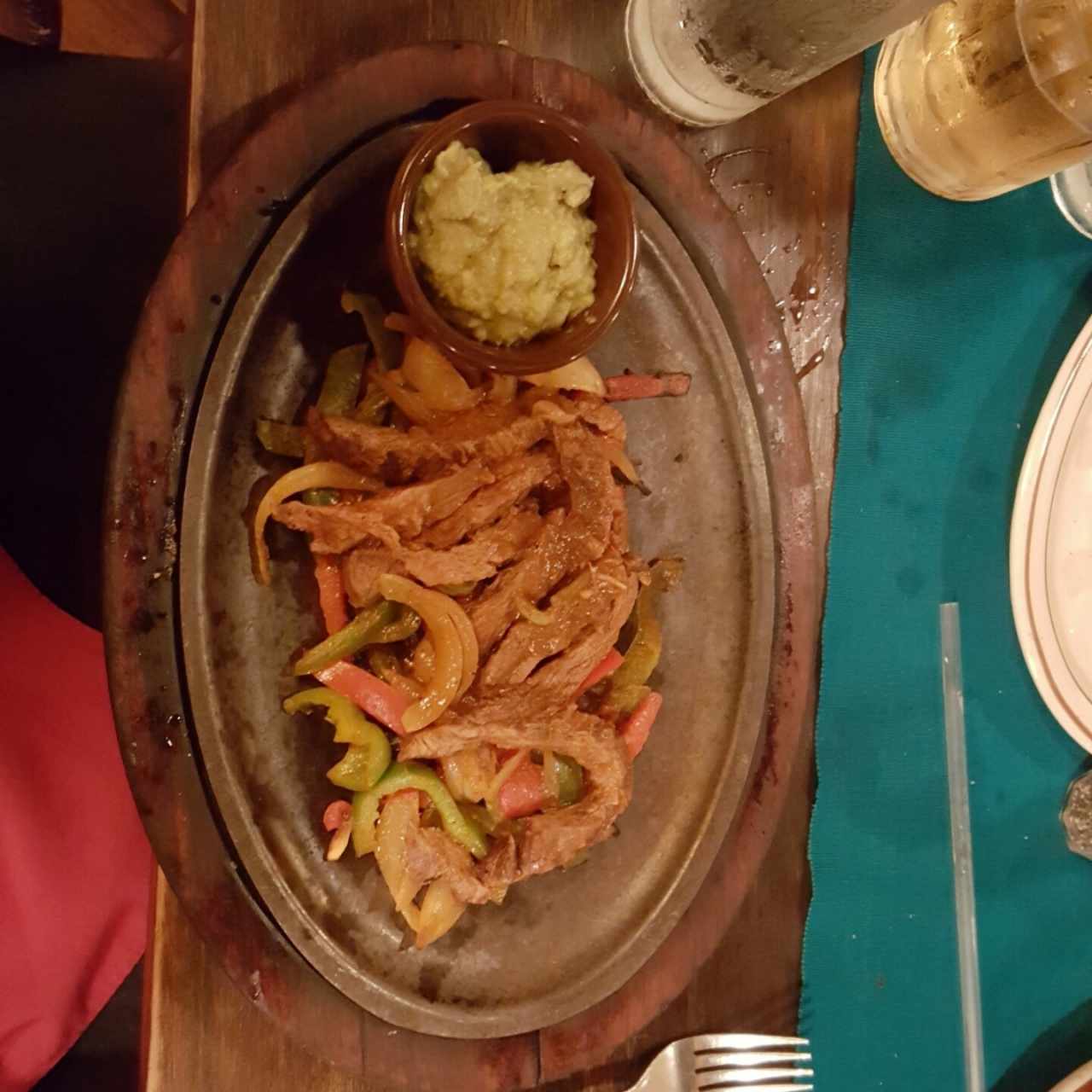 Fajitas de res