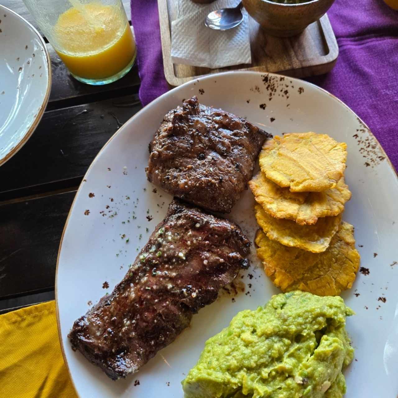 Filete de res y entraña