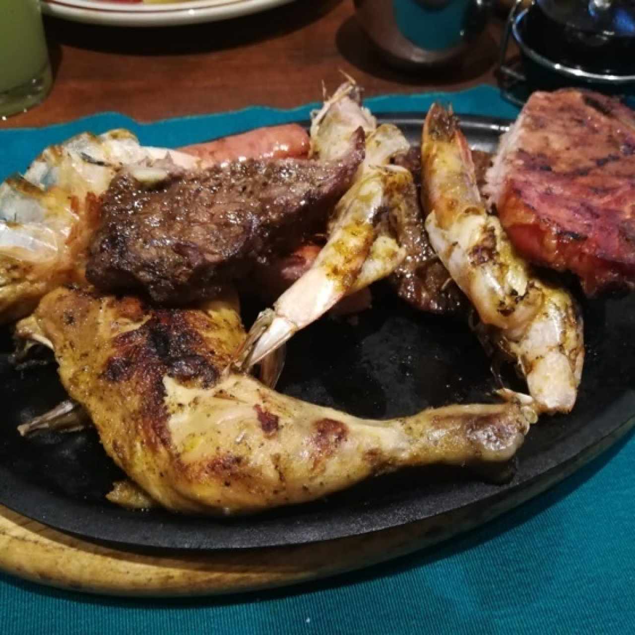 Parrillada Mar y Tierra (3 Personas)