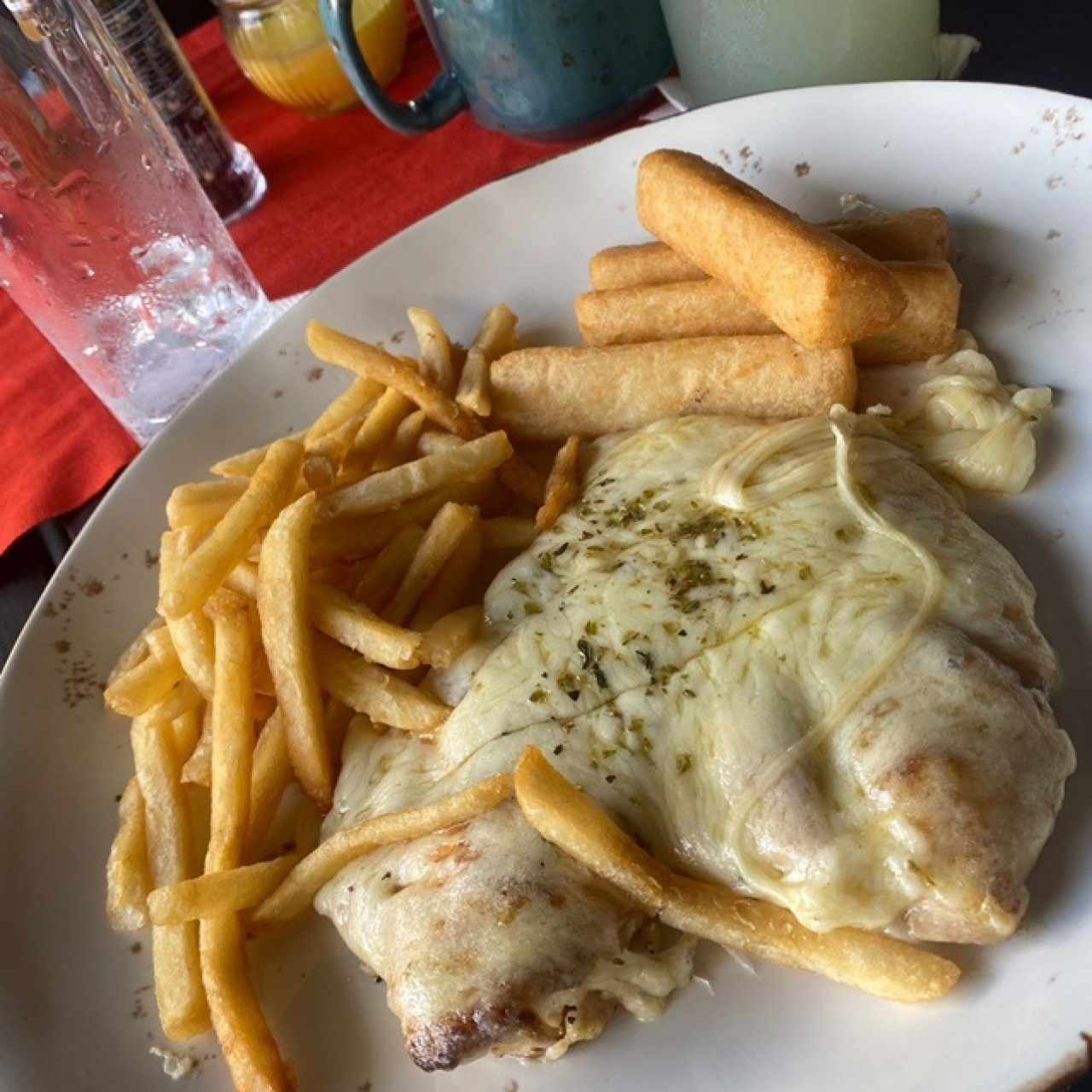 Filete de Pollo Gratinado