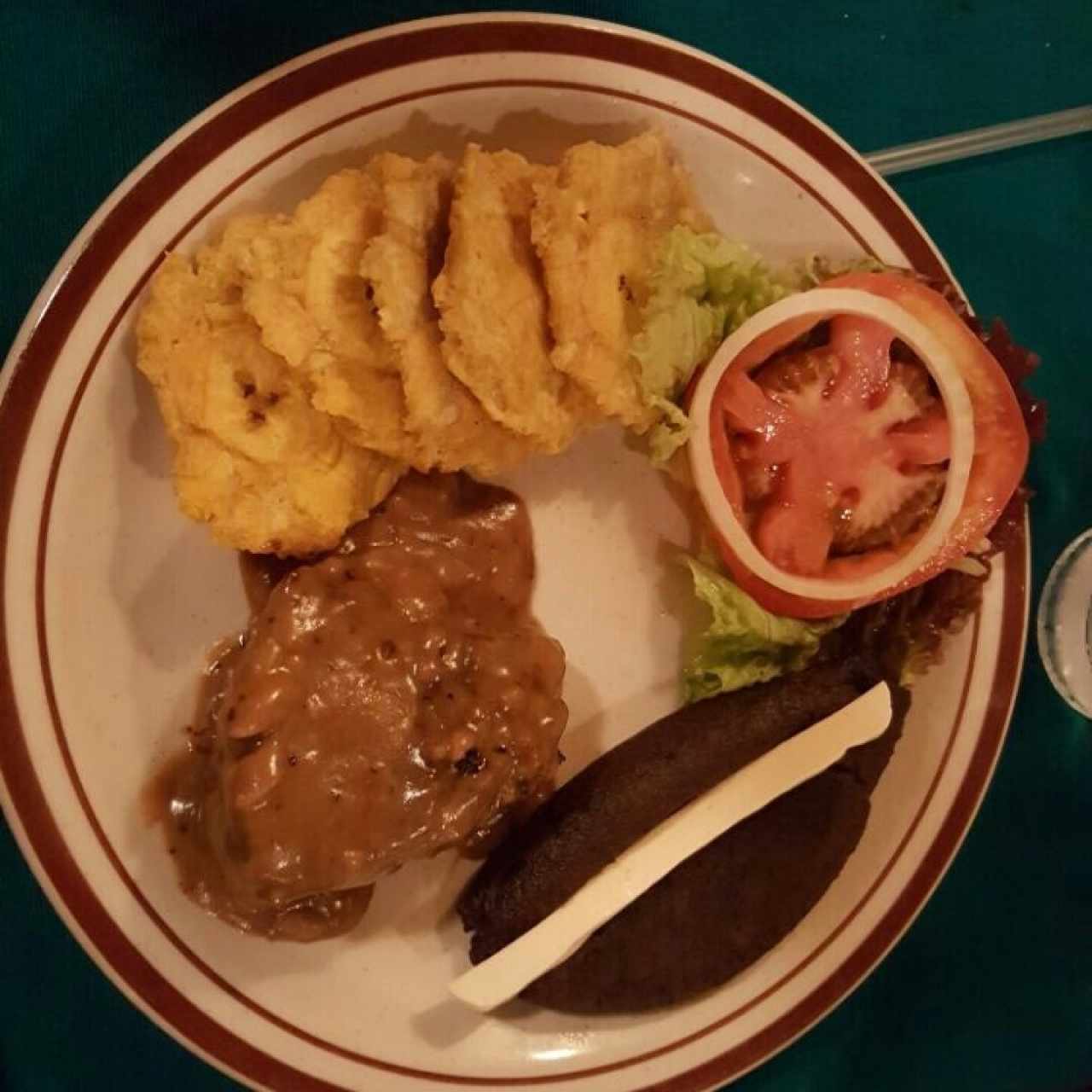 1/2 filete de res a la pimienta