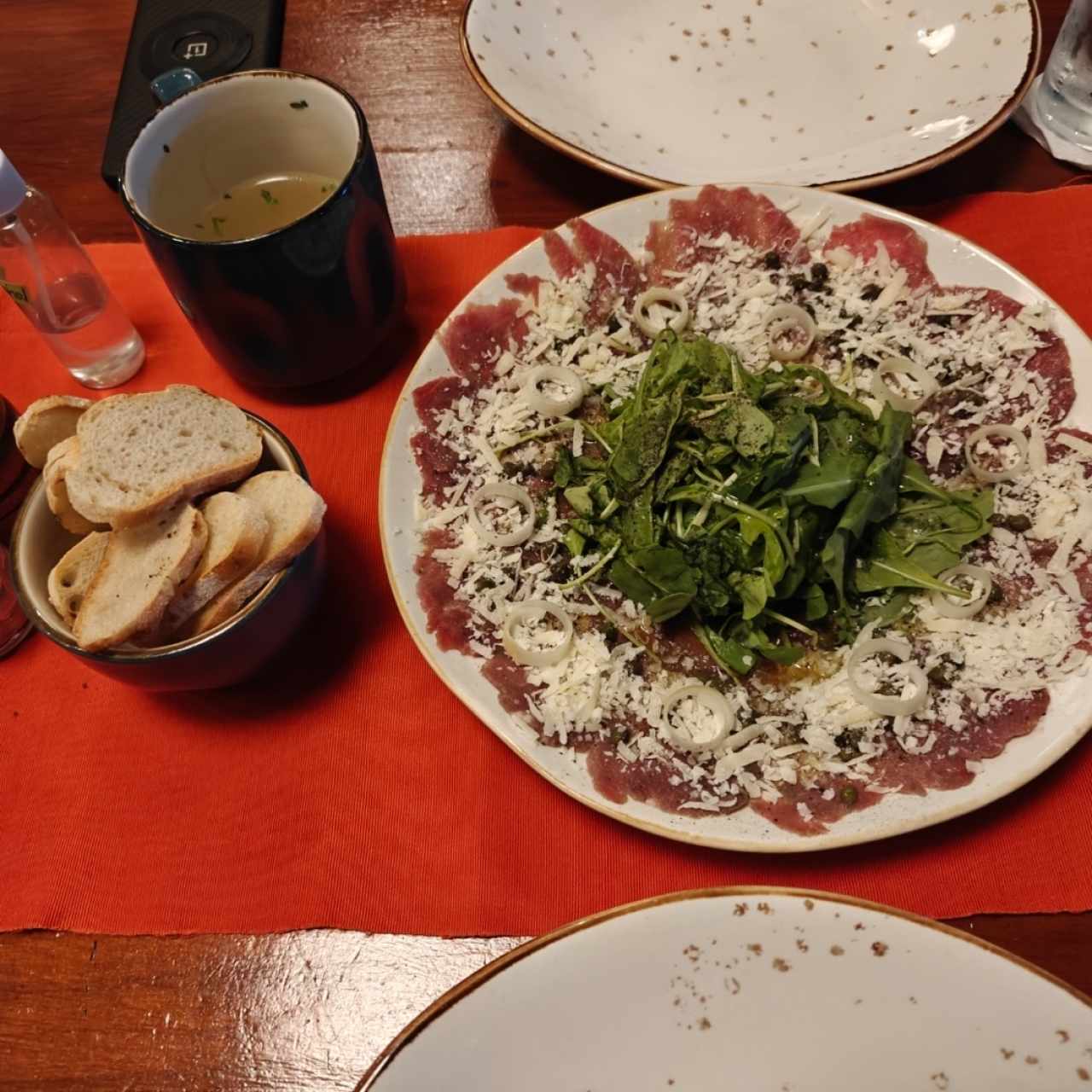 Carpaccio de Filete Res