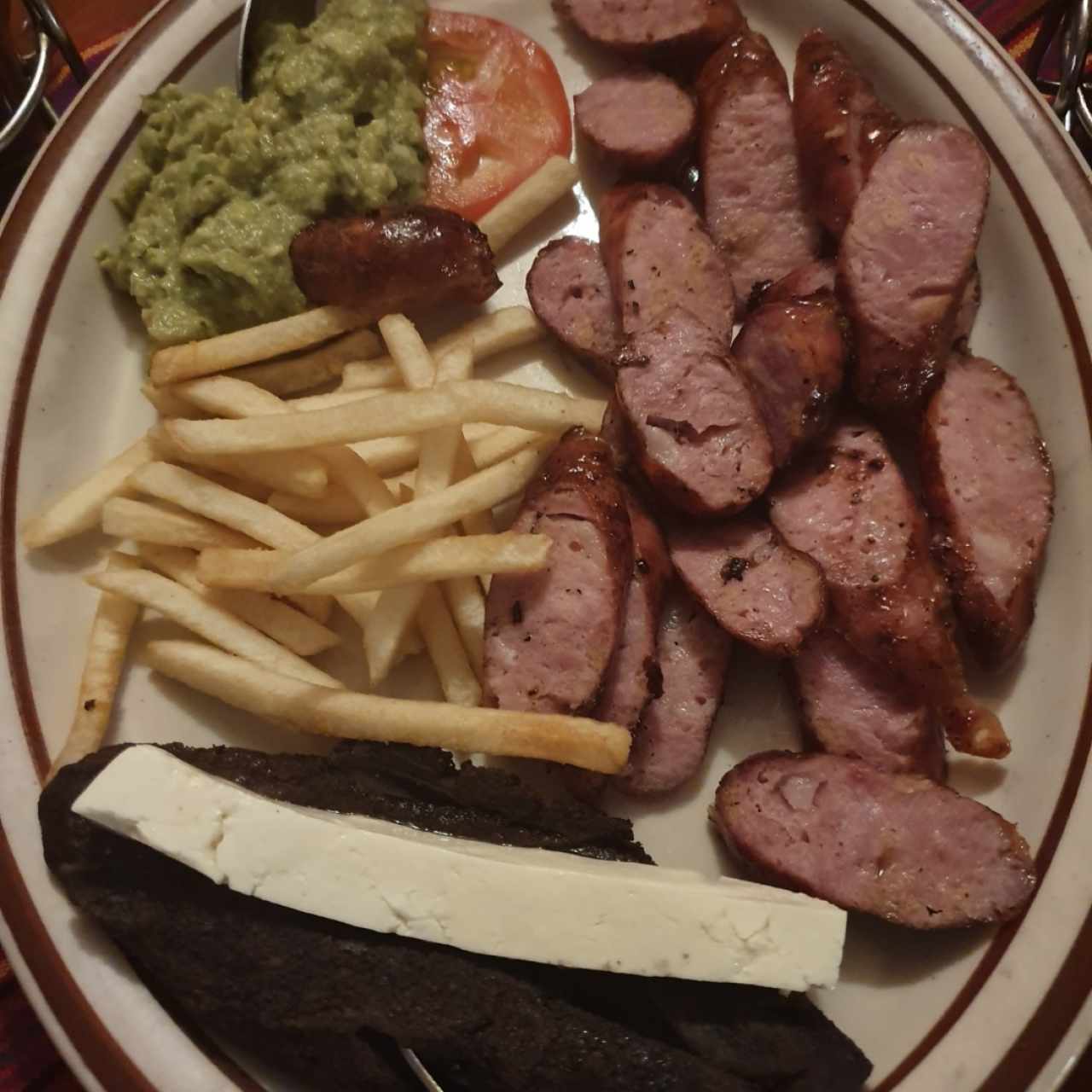 Picada de chorizo