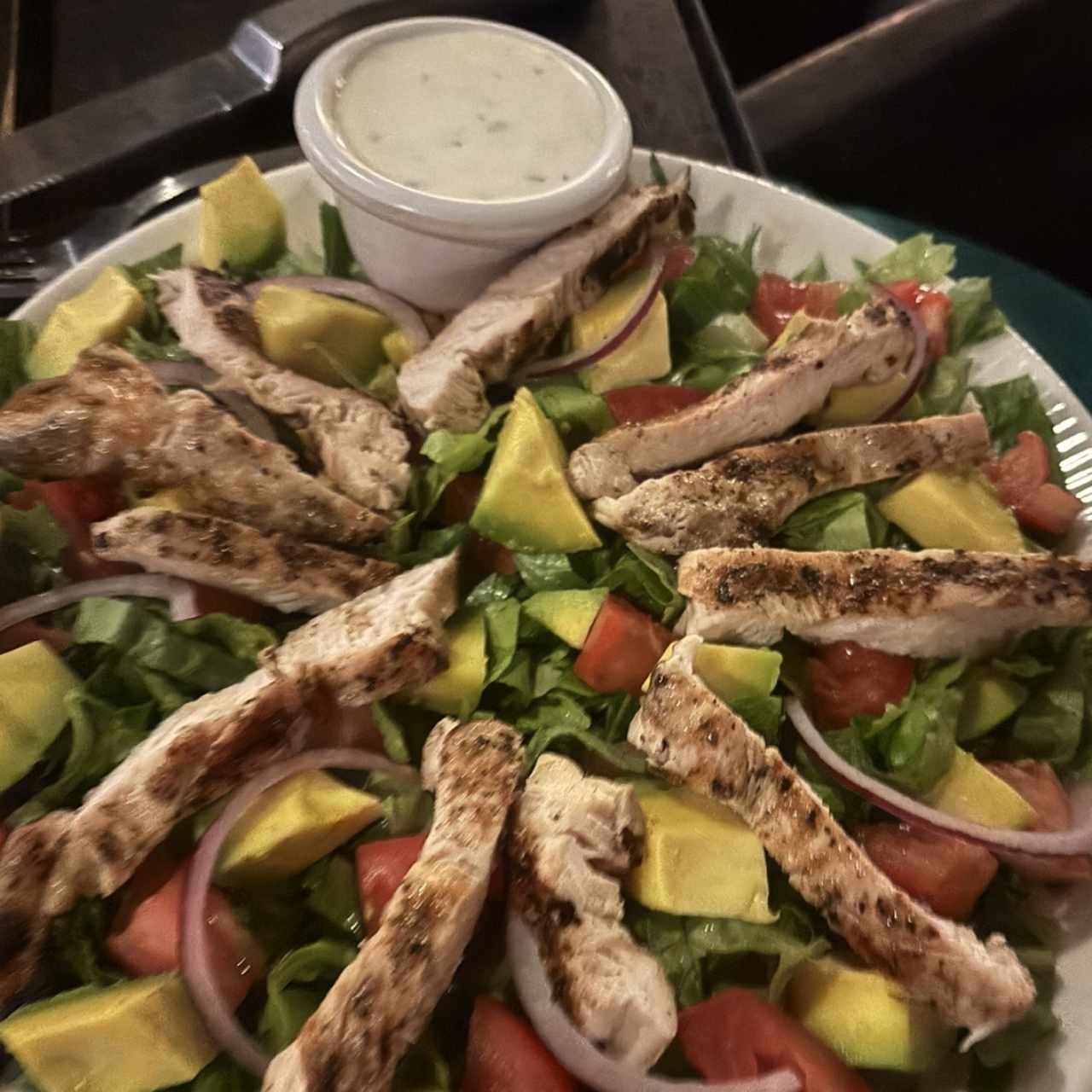 Ensalada Mixta con Aguacate