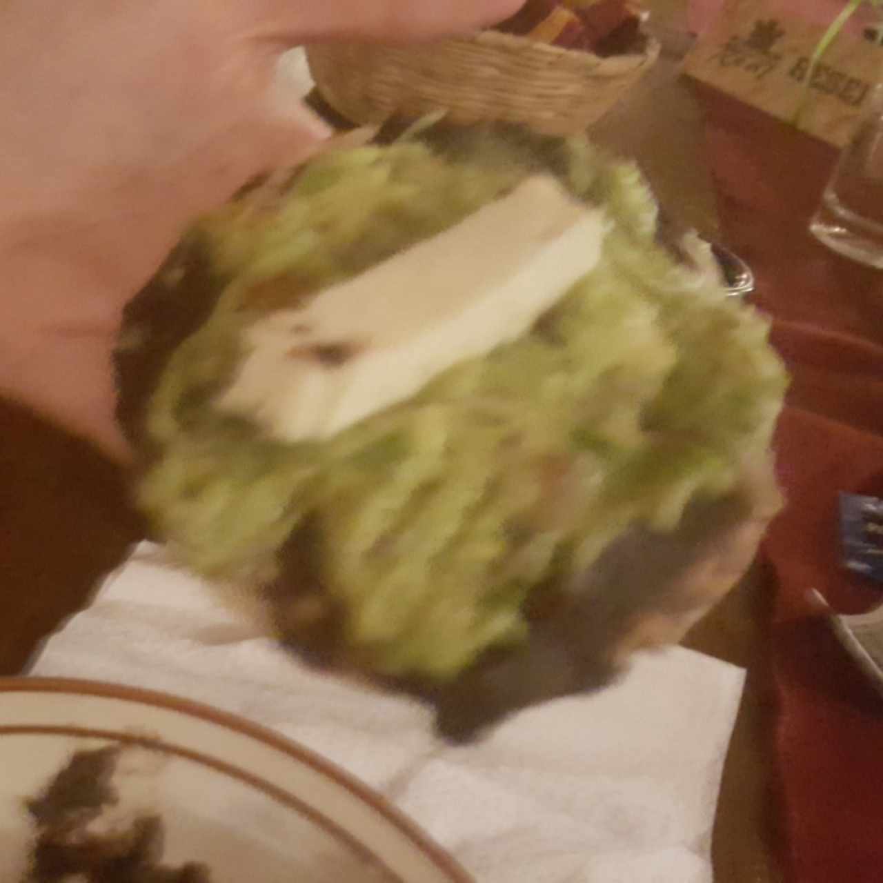 Frijol y guacamole