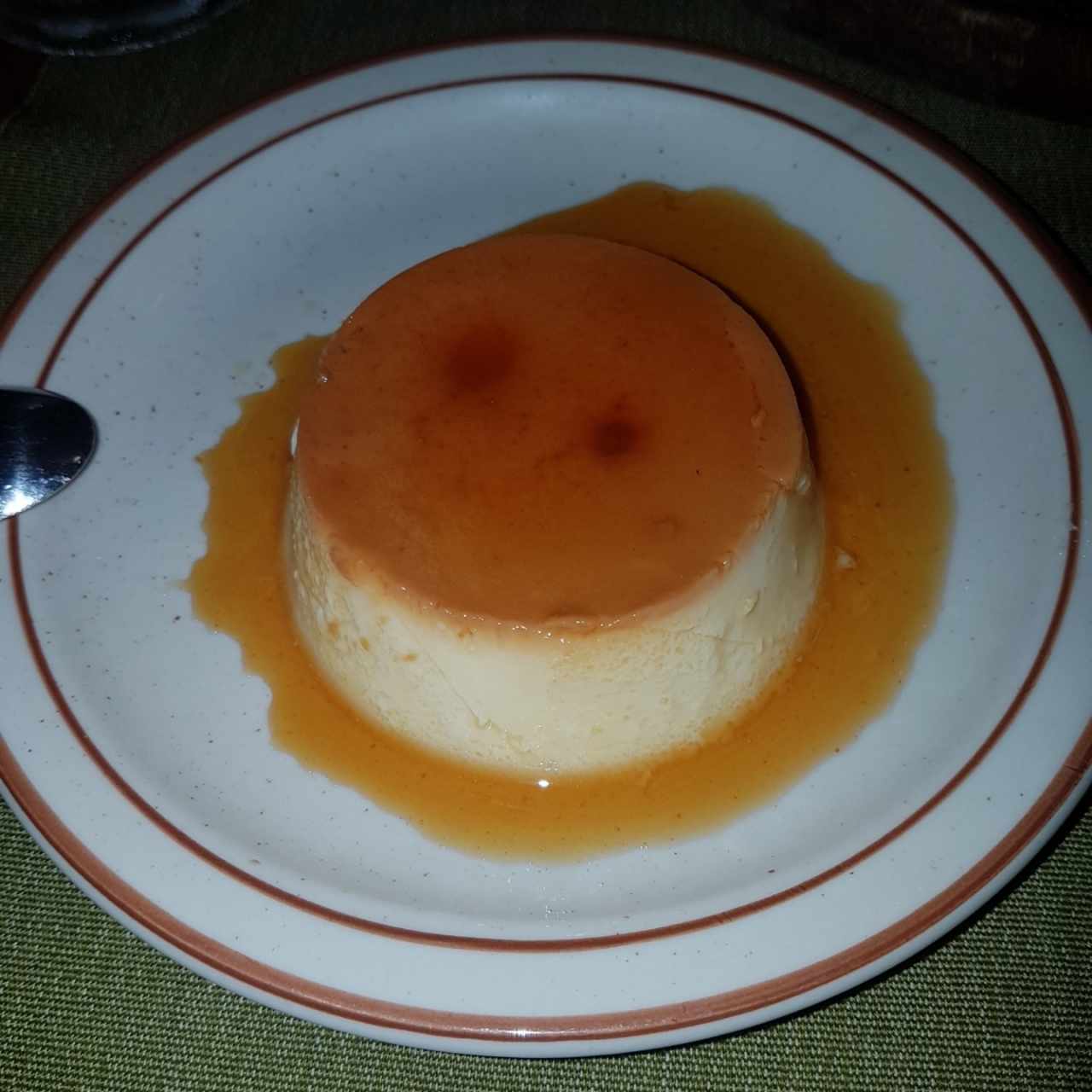 Flan de la casa