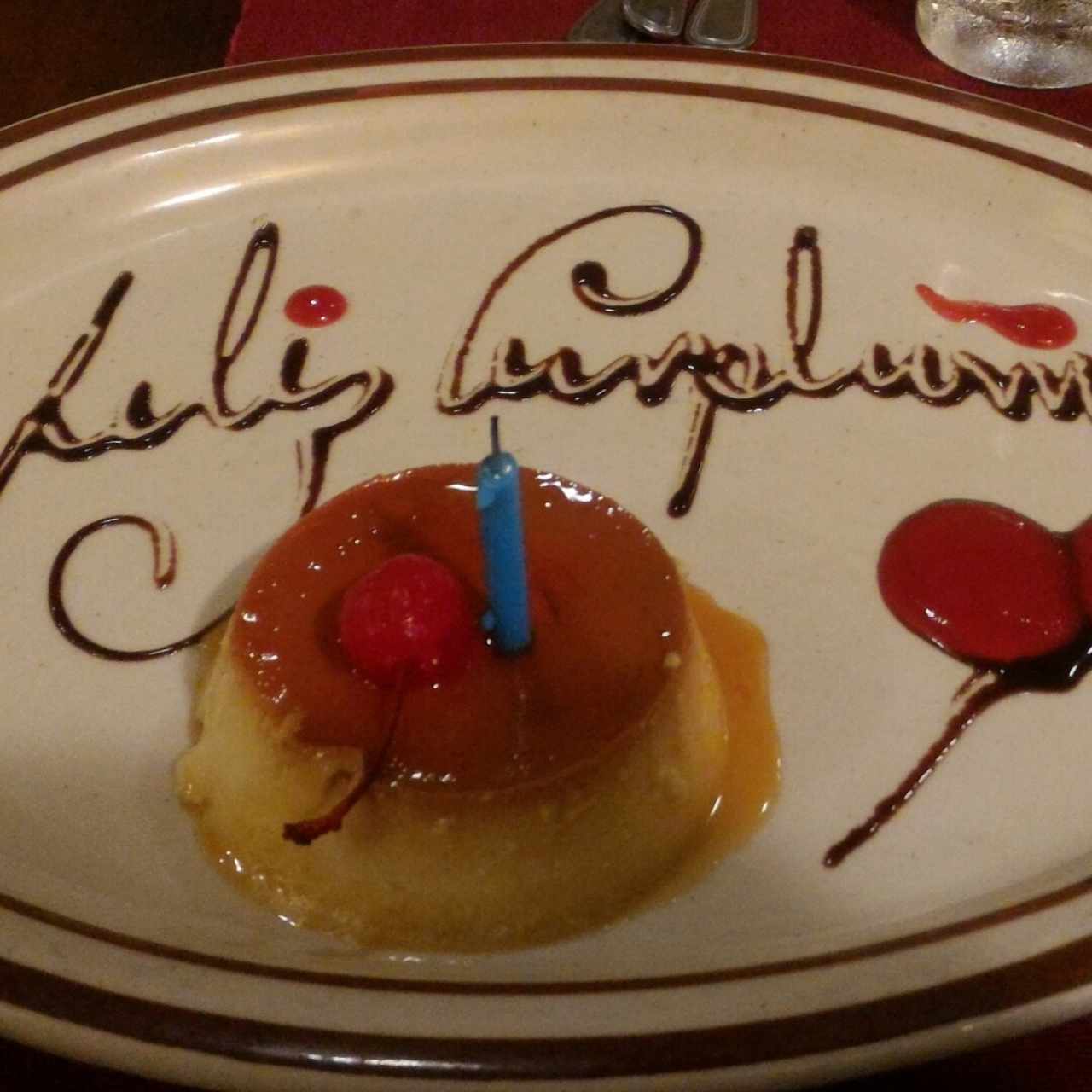 Flan de la casa