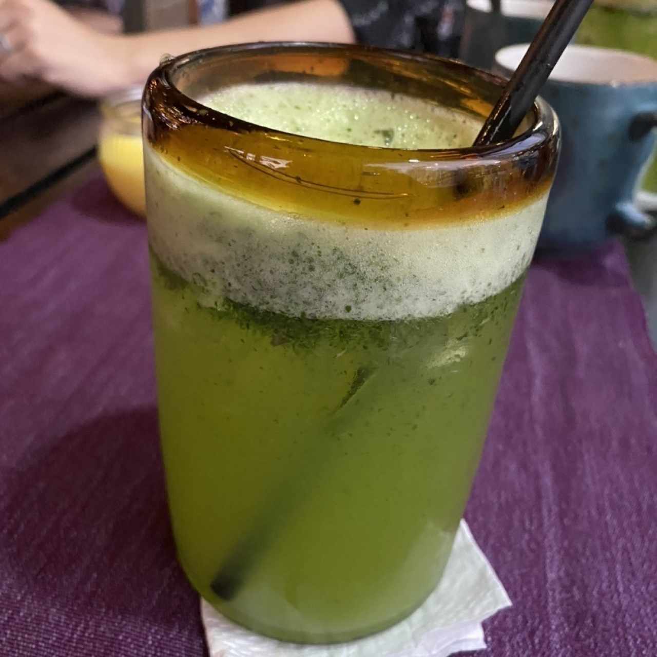 Limonada con hierbabuena