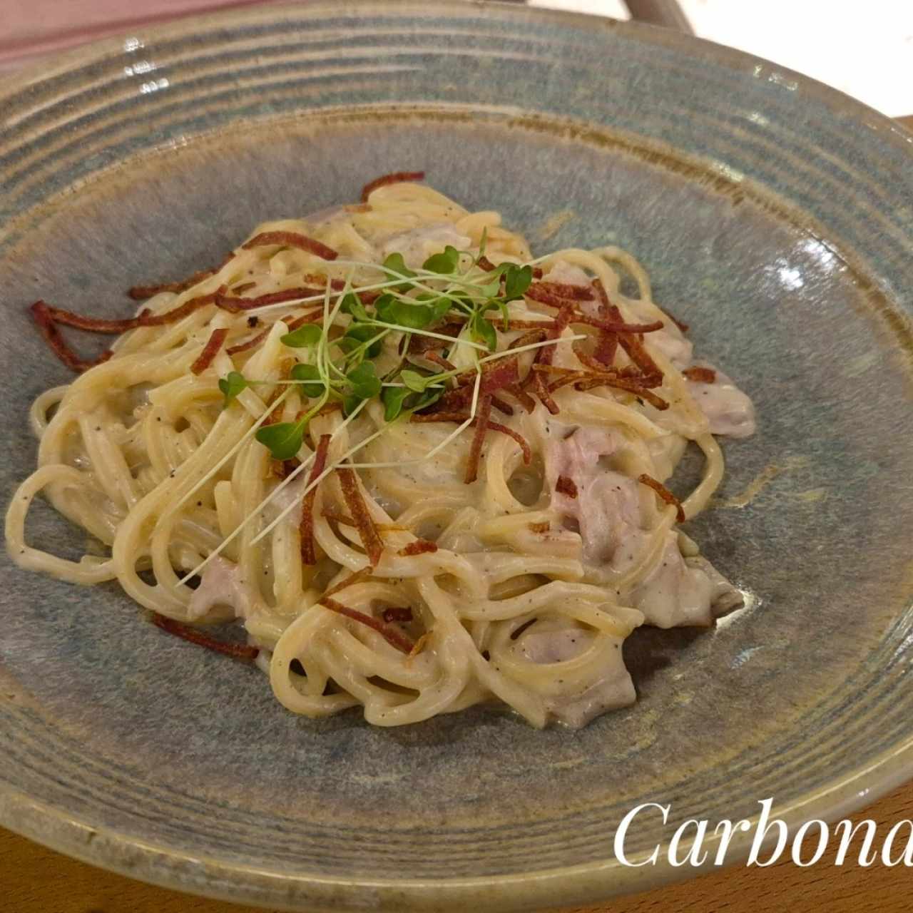 Pastas - Carbonara de Pavo