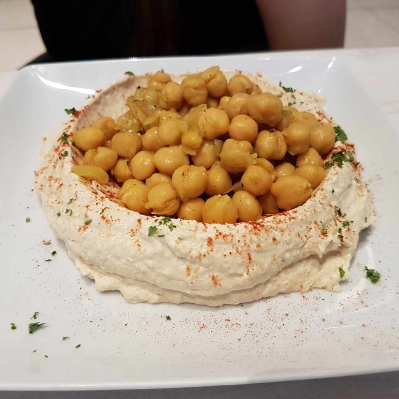 humus de garvanzo