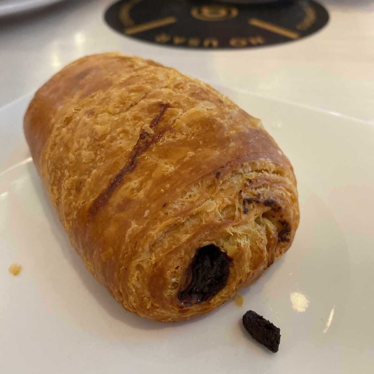 croissant de chocolade