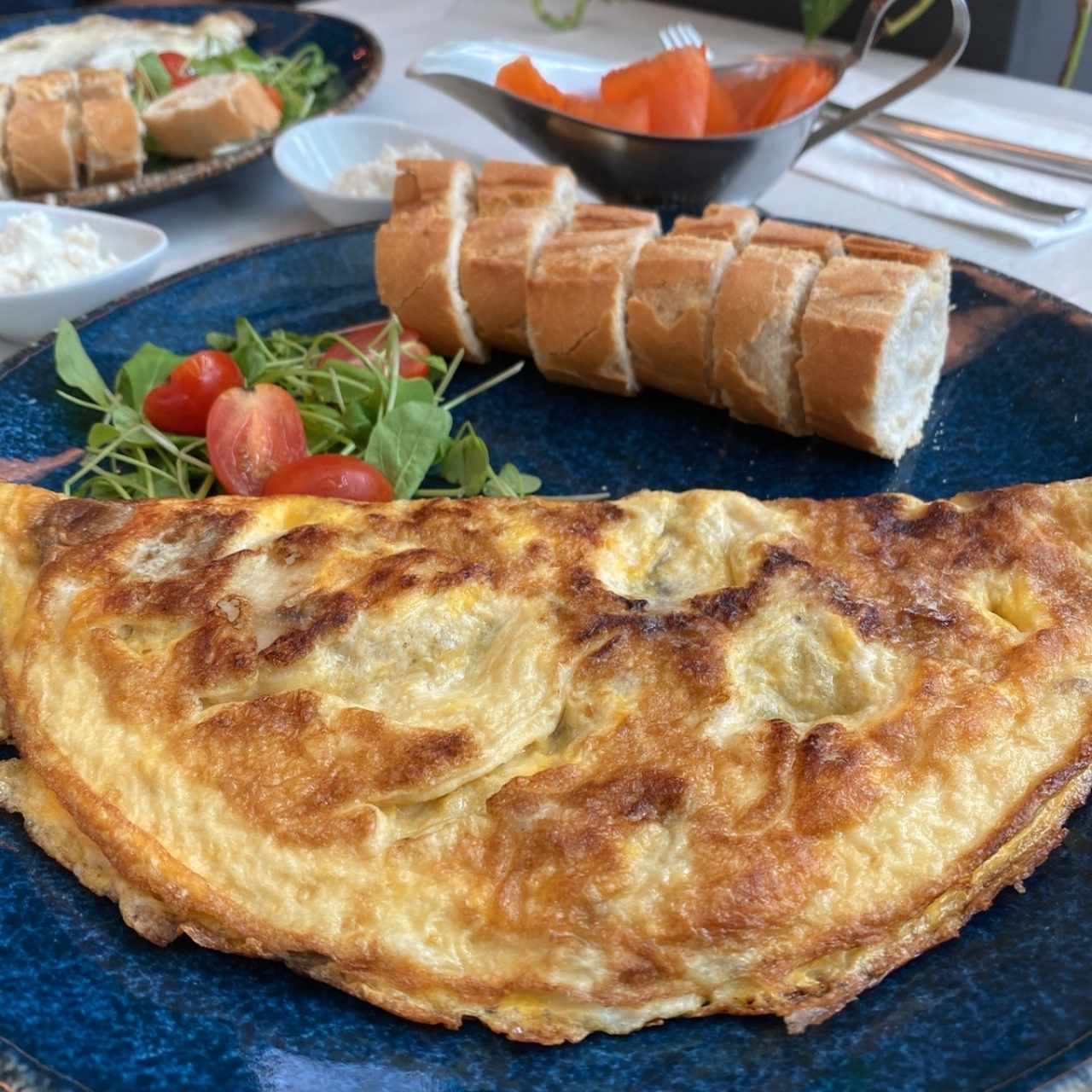 Desayuno Con Omelette Atlántico