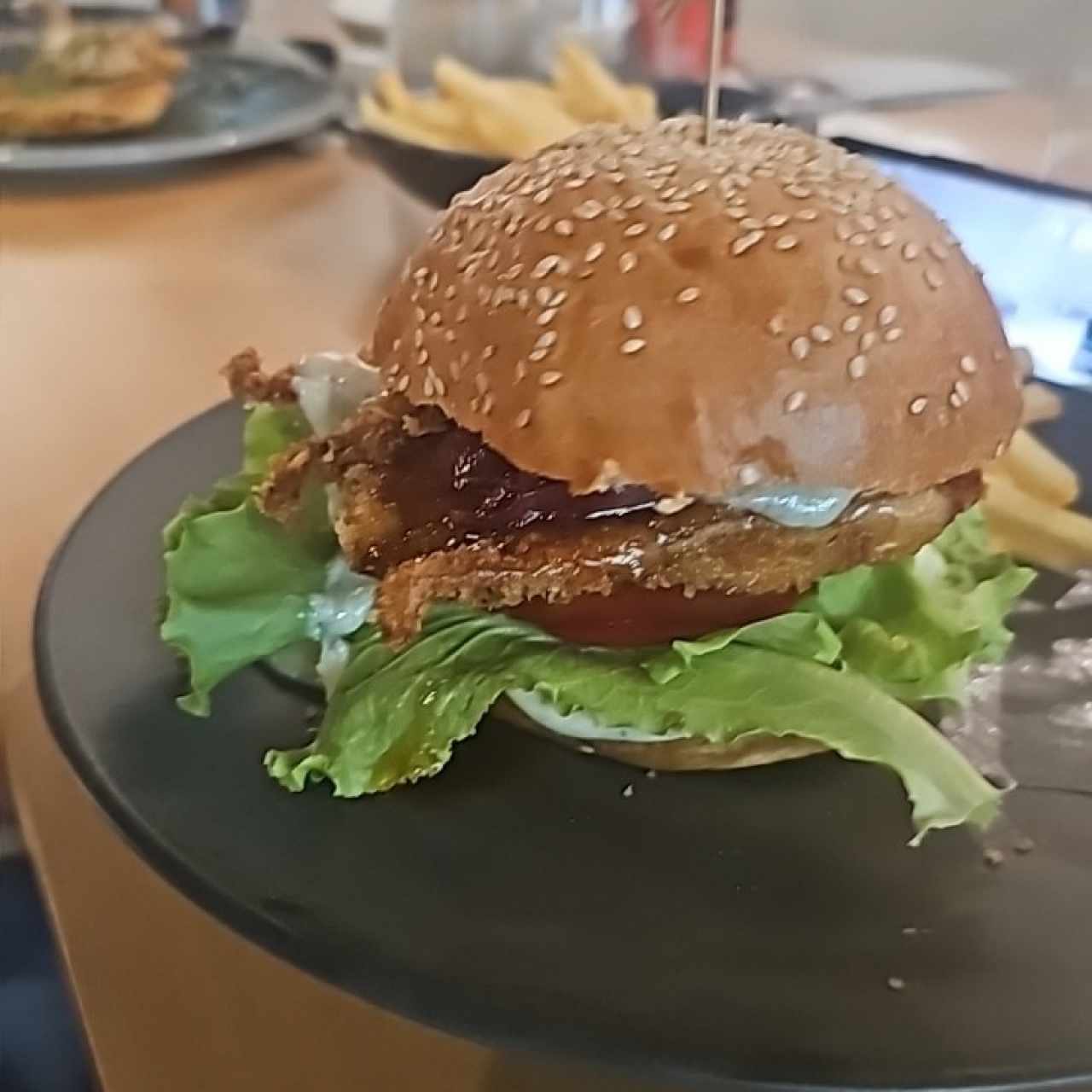 Hamburguesa de Pollo