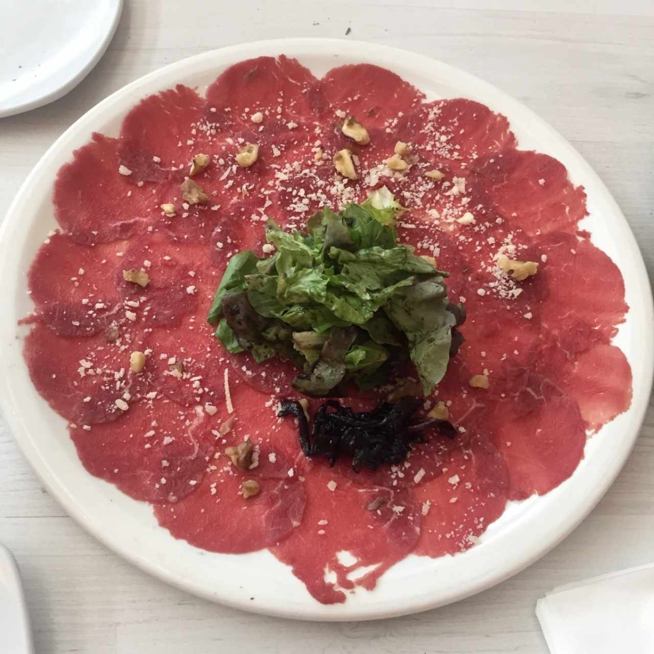 carpaccio de res