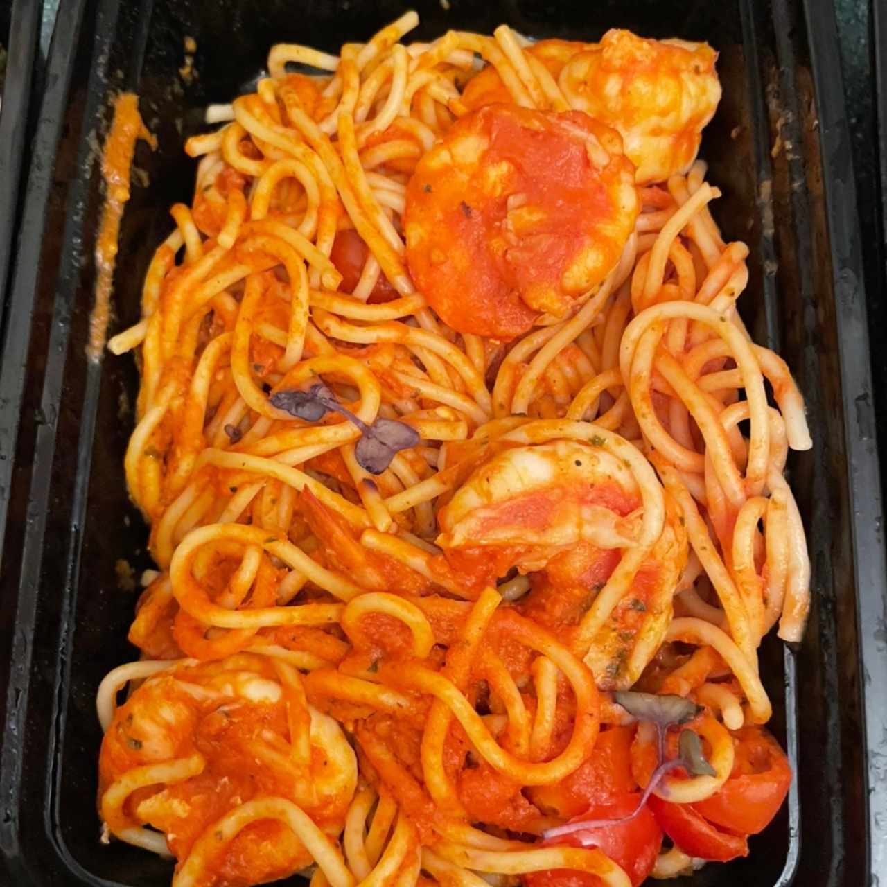 pasta con langostino