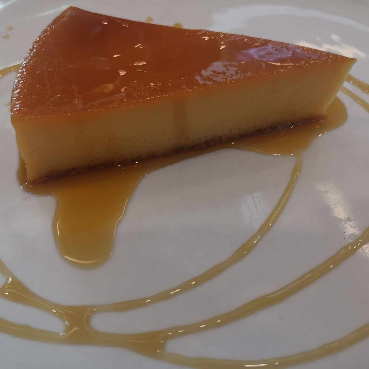 Flan de la casa