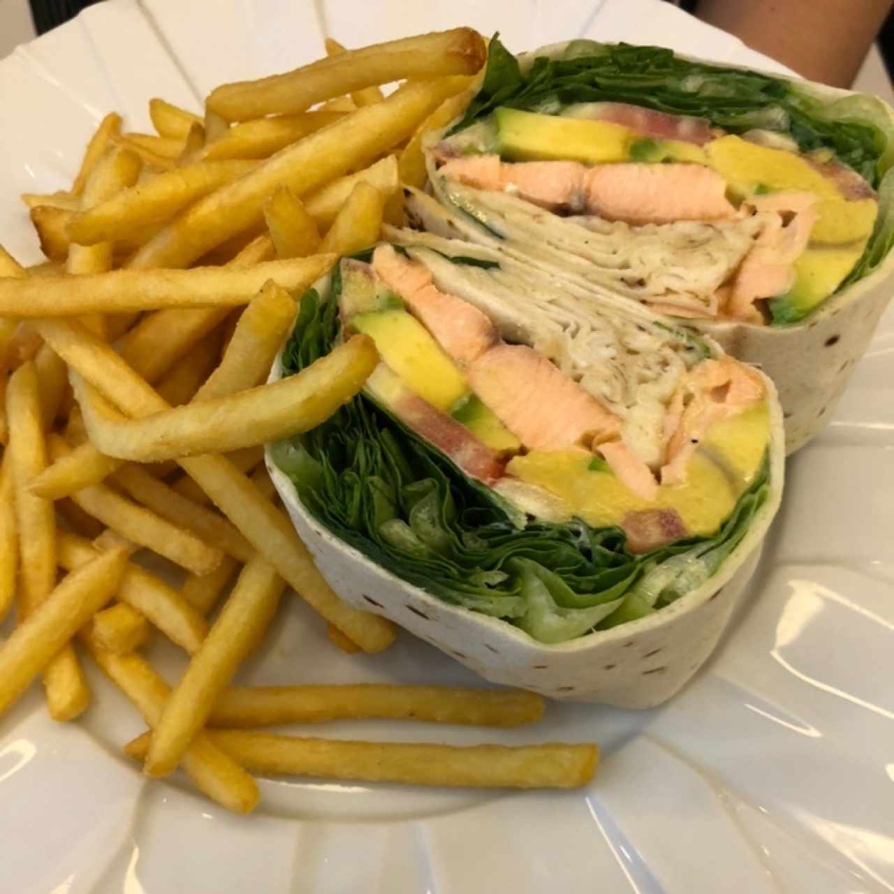 Wrap de salmon