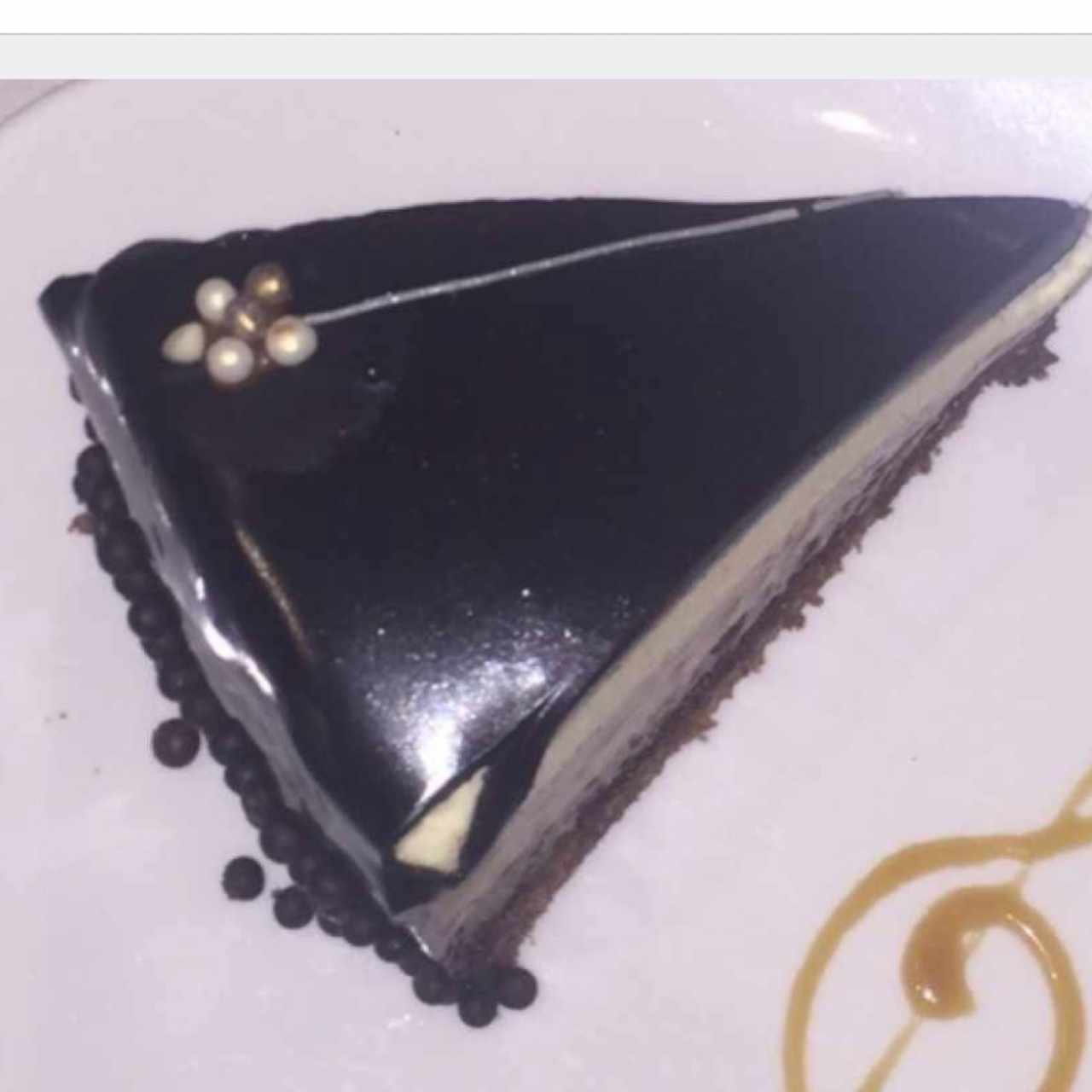 pastel de chocolate