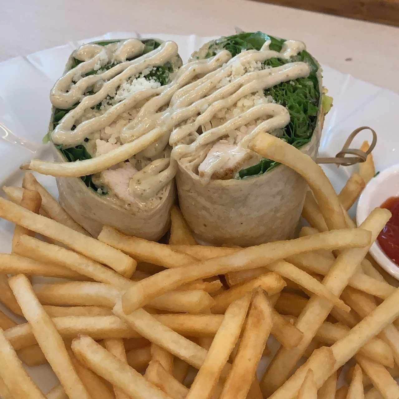 Wrap de Pollo César