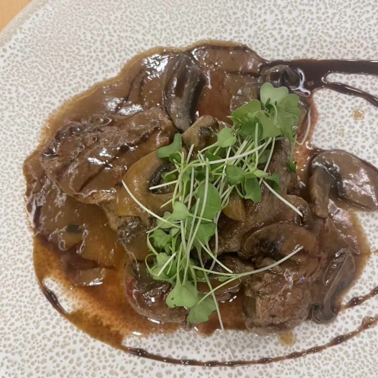 Carne - Medallones al Portobello