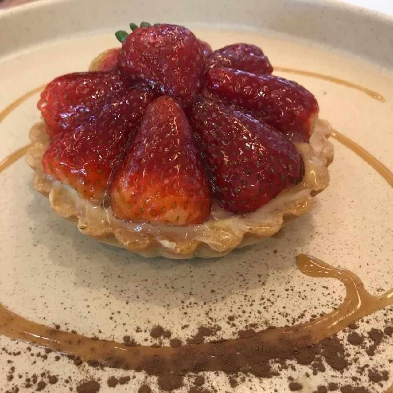 Strawberry tart